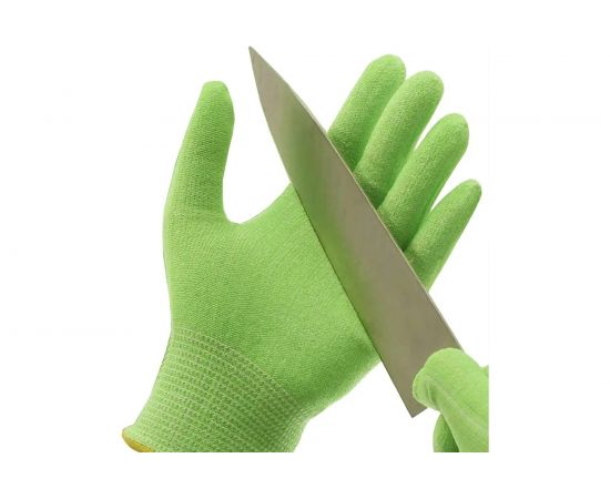 Перчатки от порезов Jeta Safety Самурай Грин зеленые, из полиэтиленовой пряжи JC051-С02-XXXL – изображение 3