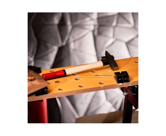 Слесарный молоток REXANT с деревянной рукояткой, 300 г 12-8103 – изображение 3