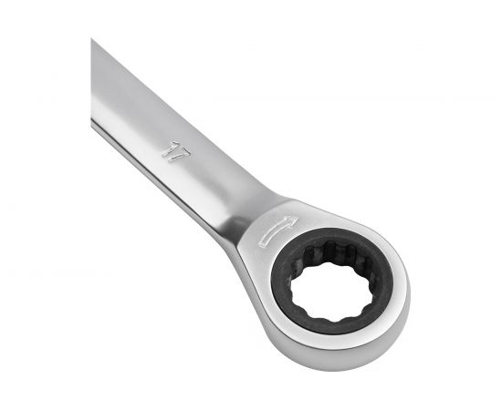 Комбинированный ключ с трещоткой 17мм AV Steel AV-315017 – изображение 3