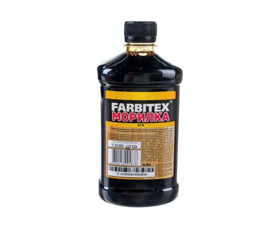 Морилка Farbitex (деревозащитная; водная; 0,5 л; дуб) 4100008058 – изображение 3