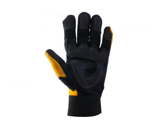 Перчатки антивибрационные Jeta Safety черно-желтые JAV01-VP-8/M – изображение 3