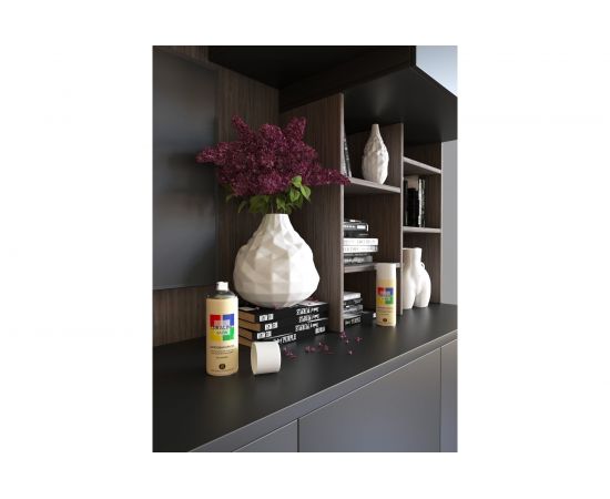 Краска аэрозольная полуматовая CORALINO SATIN RAL9003 белый CS9003 – изображение 3