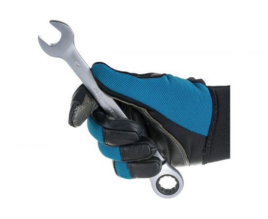 Гаечный комбинированный ключ с трещоткой КВАЛИТЕТ 17 мм ККТ-17Ш 6656139 – изображение 4