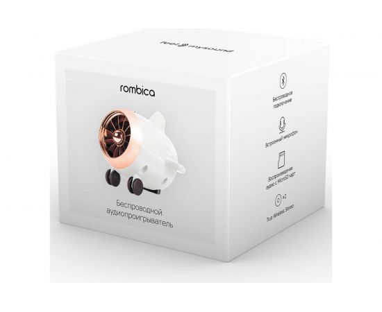 Портативная акустика Rombica MySound Travel - White BT-S102 – изображение 5