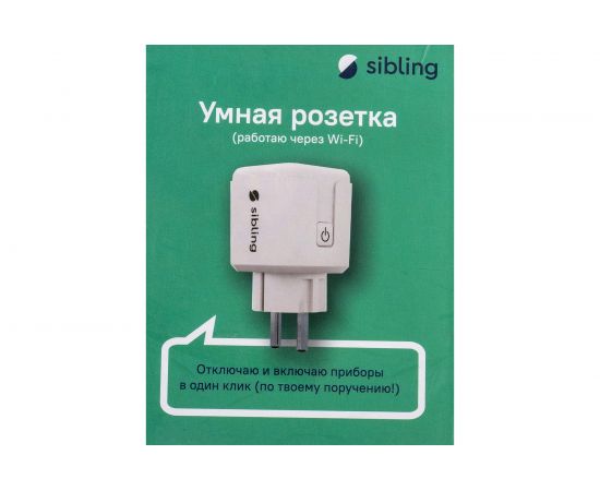 Умная розетка Sibling люкс с расходомером Powerswitch-luxe 00-00011358 – изображение 5