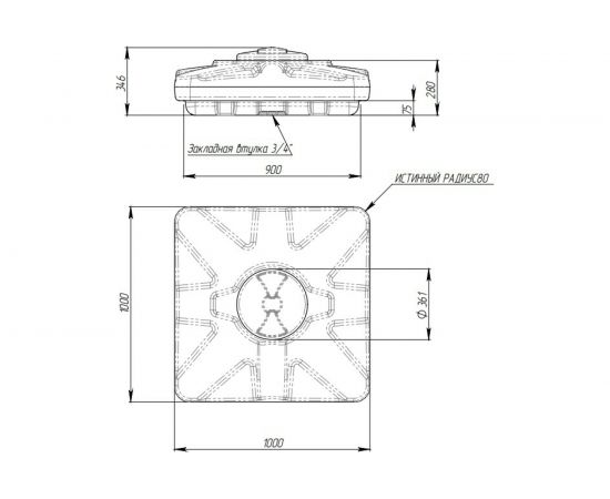 Бак для душа ASPLAST СП200Д 2A-23P01-BAF-200L-BL – изображение 6