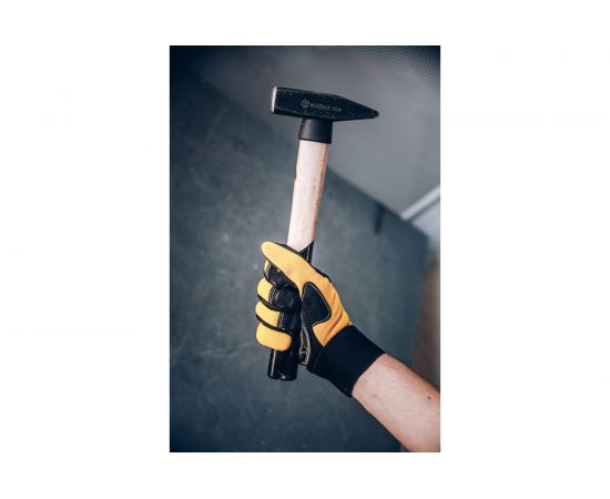 Перчатки антивибрационные Jeta Safety черно-желтые JAV01-VP-8/M – изображение 7