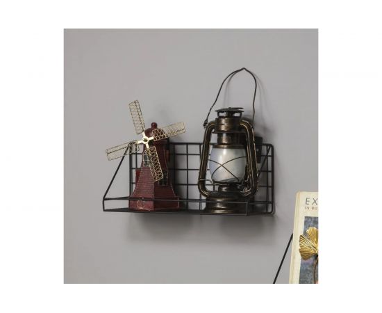 Полка для ванной ZDK Homium черный, 35x12x15 см shelf5black – изображение 7