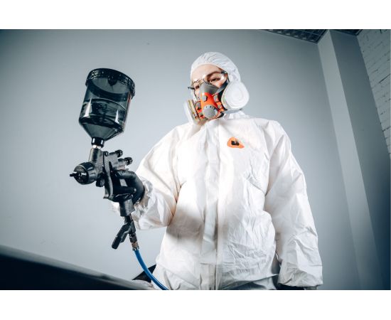 Комбинезон химзащиты с дышащей вставкой на спине Jeta Safety JPC65-4XL – изображение 7