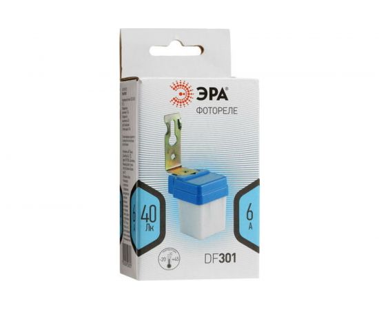 Фотореле ЭРА DF 301 серый, максимальная нагрузка 1300 ВА, IP44 Б0043804 – изображение 8