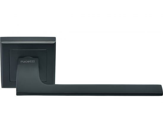 Ручка дверная Rucetti RAP 21-S BL, цвет - черный 9013296 