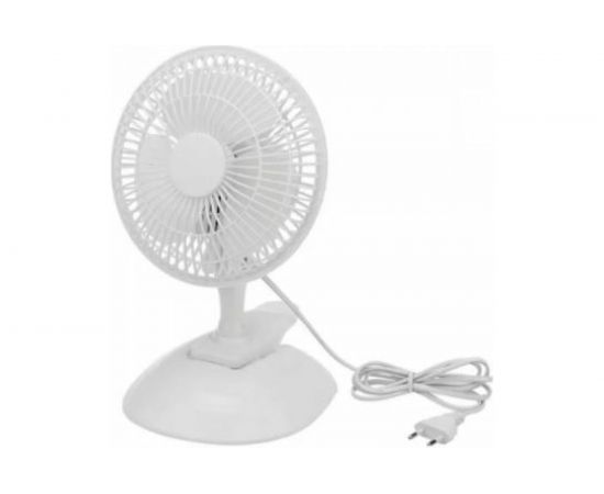 Настольный вентилятор DUX DX-614 15 Вт, 220V, белый 60-0211 