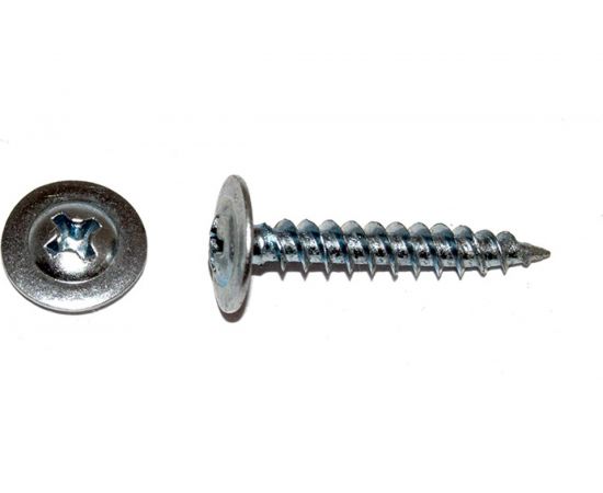 Саморез с прессшайбой КРЕП-КОМП острый 4.2х32, 60 шт. пшо32мф 