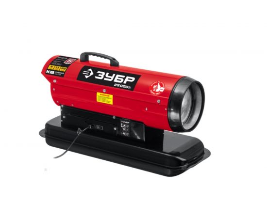 Дизельная тепловая пушка ЗУБР 25 кВт, прямой нагрев ДП-К8-25 