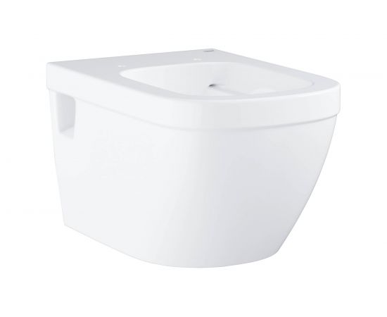 Подвесной унитаз Grohe Euro Ceramic, каскадный смыв, видимый крепеж 39538000 