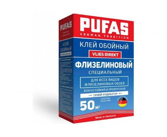 Специальный флизелиновый клей PUFAS (индикатор; 50 кв.м; 325 г) 021712092 