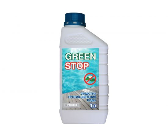 Средство против цветения воды CEMMIX Green Stop 1 л 221075 