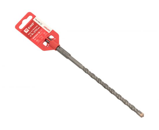 Бур по бетону Expert (8x210 мм; 4 резца; SDS-plus) EKF db-8-210-4x4 