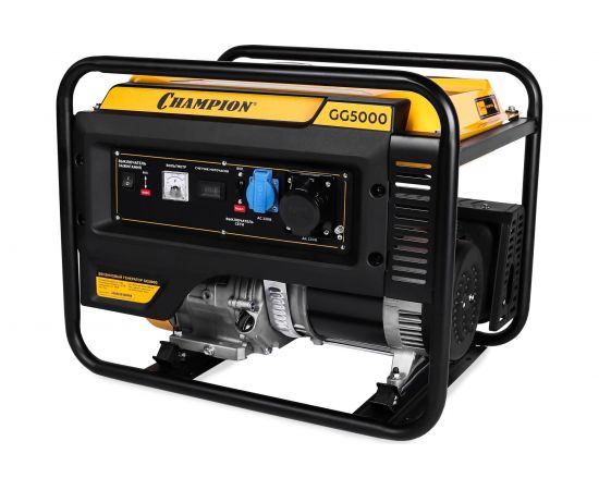 Генератор Champion 5/5,5кВт OHV лс 25л кг л/ч GG5000 