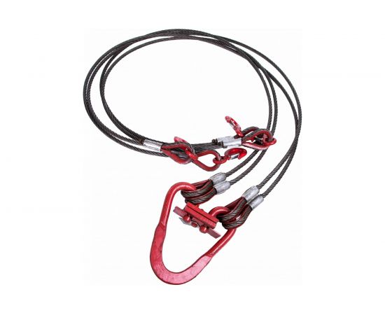 Грузовой строп Строп-Стор 4СК-2 т/1.5 м, опрессовка, канат 9,6 мм S10092 