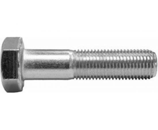 Болты КРЕП-КОМП DIN 931, с неполной резьбой, цинк, 30x100 мм, пр. 8.8, 25 кг/ 31 шт. дин931ц8.8-30100 