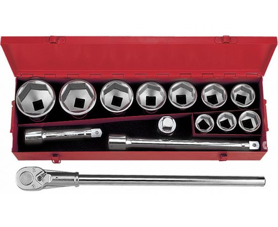 Набор 6-гранных головок и аксессуаров AmPro 1 дюйм, 14 предметов T45762 