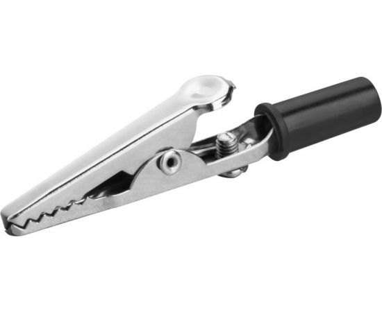 Зажим ОНЛАЙТ OAC-15A-53-B25 крокодил черный 15А упаковка 25шт 80847 