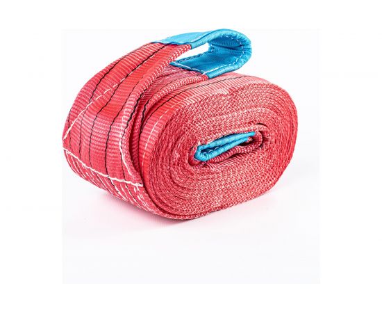 Буксировочный ремень Tplus 30 т, 8 м, петля/петля T000036 – изображение 2