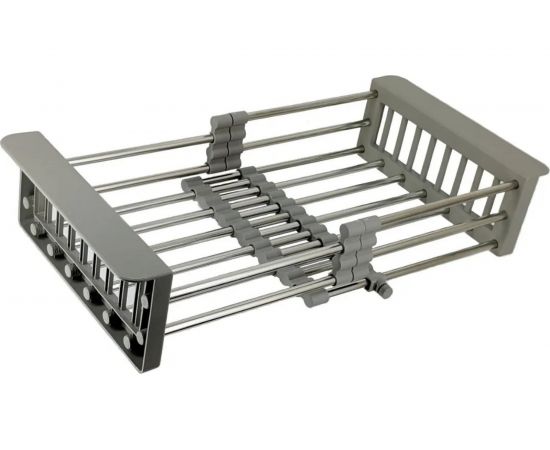 Кухонная мойка из нержавеющей стали WISENT 7851-SR 78x51 см, с раздвижным коландером WW37851-SR/W302644 – изображение 2