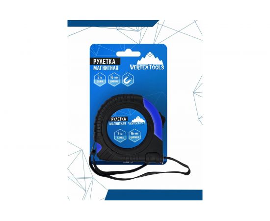 ��улетка vertextools магнитная 3х19 мм 3120-03 – изображение 2