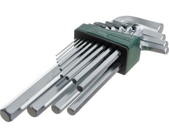 Набор ключей Г-образные 6-гранные длинные ROCKFORCE RF-5137L – изображение 2