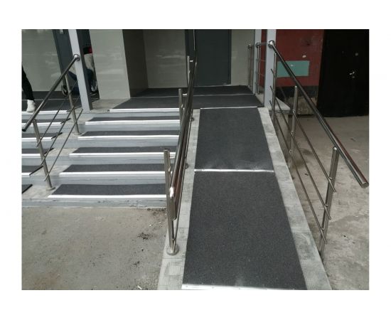 Покрытие из резиновой крошки АМОРТЕКС (1500x3000x10 мм; цвет серый) 0013 – изображение 2