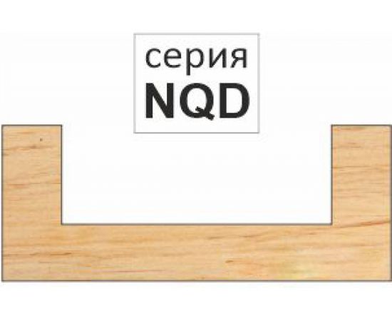 Фреза фасонная прямая для выравнивая поверхности (30х15х55 мм; хв-к 6 мм) NQD630 DJTOL 748 – изображение 2