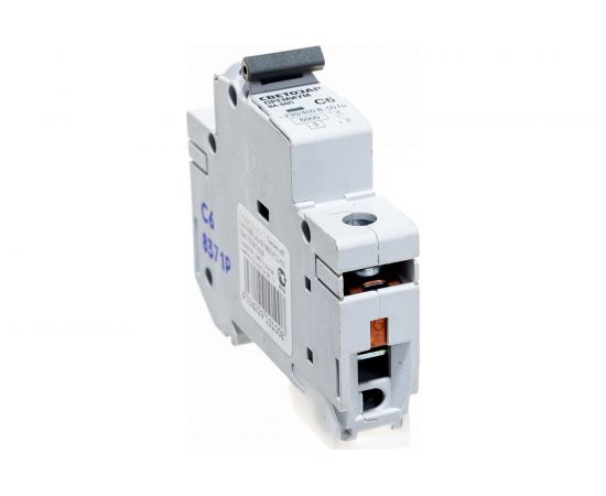 Автоматический выключатель СВЕТОЗАР ПРЕМИУМ 1-полюсный, 6 A, C, откл. сп. 6 кА, 230 / 400 В SV-49021-06-C – изображение 2