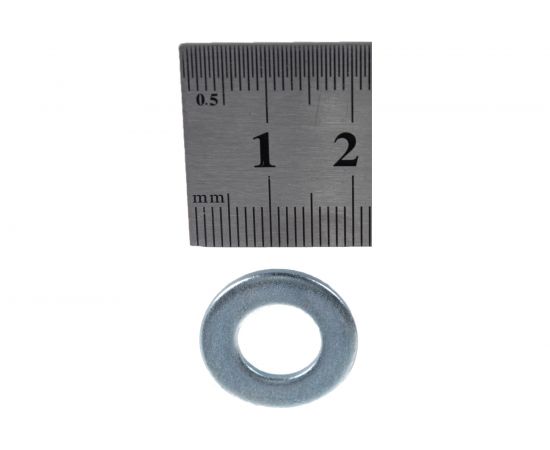 Шайба Саморезик М10 плоская, оцинк. DIN 125 1 кг DIN125-М10-1 – изображение 2