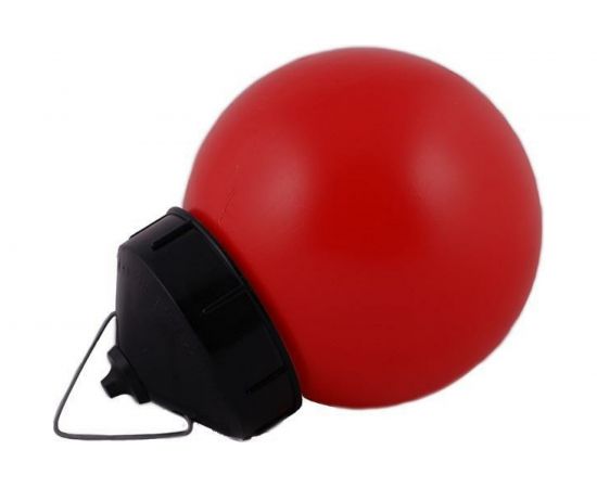 Подвесной светильник ЭРА НСП 0160003 Гранат полиэ��илен IP44 E27 max 60Вт шар красный Б0052012 – изображение 2