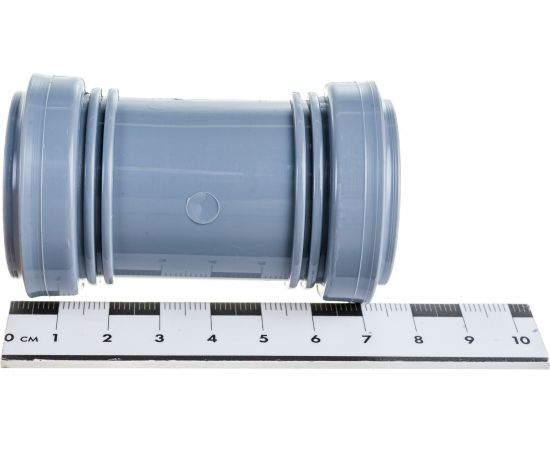 Надвижная муфта ООО МультиМирПласт ПП 32 серая МФ ВК 32 – изображение 3