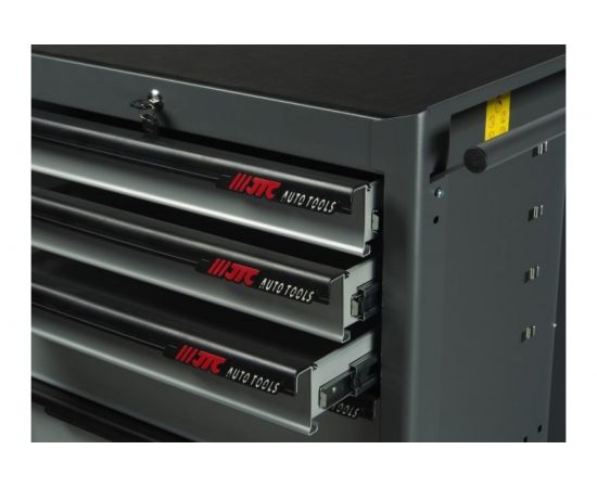 Инструментальная тележка (5 секций, серая, на колесах) JTC-S1065 – изображение 3