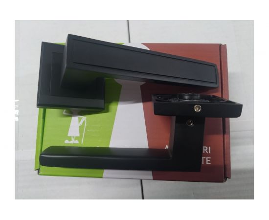 Ручка дверная Rucetti RAP 23-S BL, цвет - черный 9013300 – изображение 3