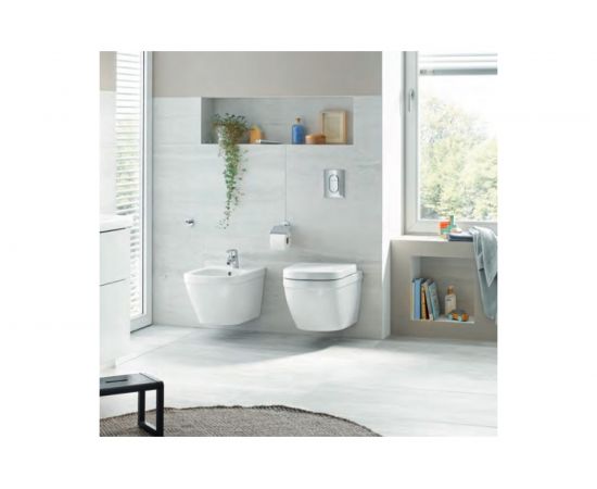 Подвесной унитаз Grohe Euro Ceramic, каскадный смыв, видимый крепеж 39538000 – изображение 3