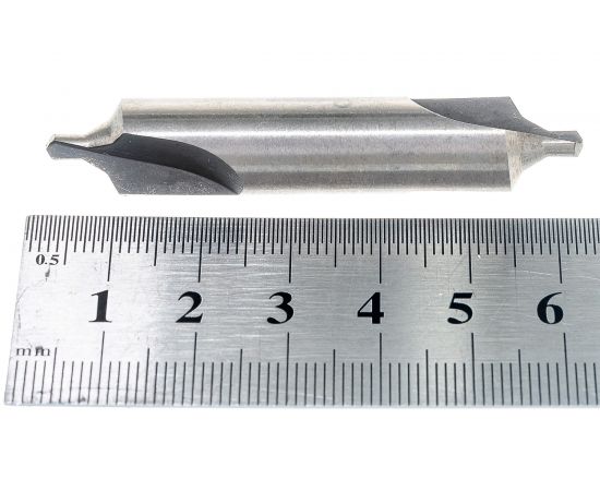 Сверло центровочное (3.15 мм, тип В, Р6М5) Sekira 34155 – изображение 4
