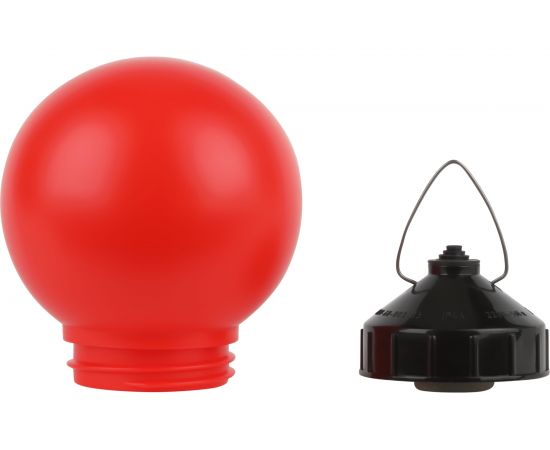 Подвесной светильник ЭРА НСП 0160003 Гранат полиэ��илен IP44 E27 max 60Вт шар красный Б0052012 – изображение 4