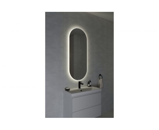 Зеркало Cersanit ECLIPSE smart 50x122 с подсветкой, овальное 64150 – изображение 4