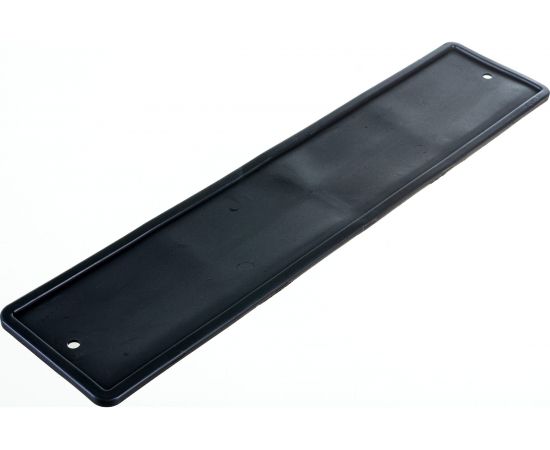 Силиконовая рамка номерного знака Dollex без адаптера, черная (уп. 2 шт.) SPL-265 – изображение 4