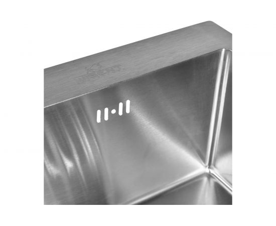 Кухонная мойка из нержавеющей стали WISENT 7851-SR 78x51 см, с раздвижным коландером WW37851-SR/W302644 – изображение 6
