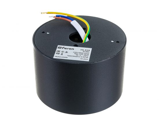 Потолочный светильник FERON HL359 12W, 230V, GX53, черный, 41991 – изображение 8