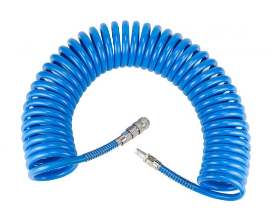 Спиральный шланг (PU 8x12 мм, 15 м) полиуретановый NORM PU ASN-15 