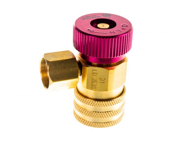Муфта быстросъемная с вентилем, высокого давления, фреон R134a МАСТАК 105-40014 