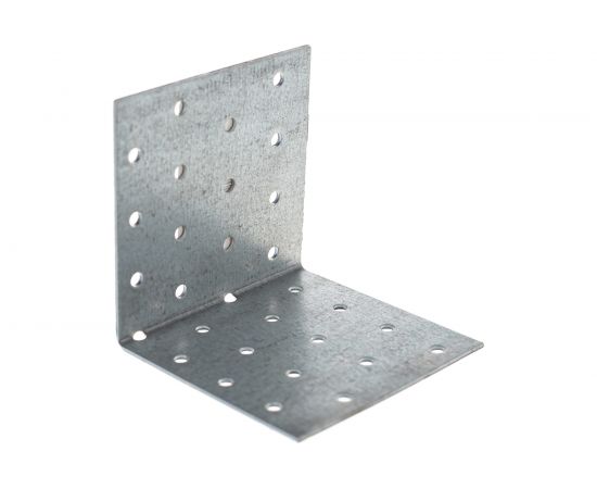 Крепежный равносторонний уголок Метизный двор KUR-80х80х80, 4690441004253 