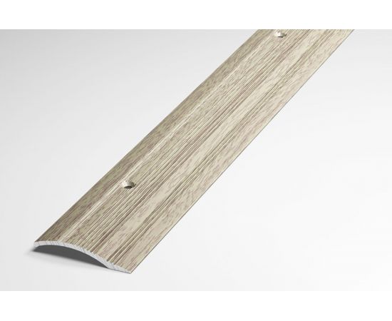 Порог разноуровневый алюминиевый декоративный (39,4 мм, 1,8 м, Дуб беленый) ЛУКА 00000002427 